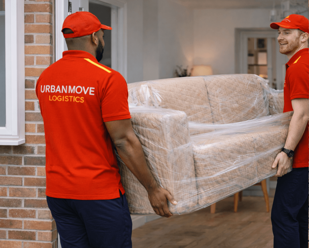 Urban Move Logistics movers delivering and assembling furniture in Aberdeen